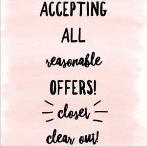 Baby on the way closet close out!!